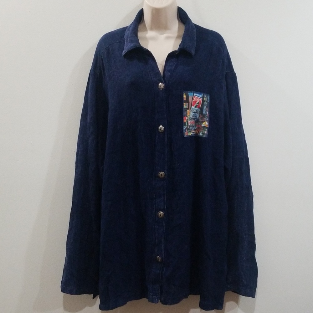 Michael Leu women's xl blouse